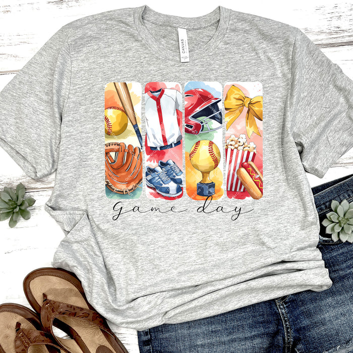 Softball Game Day DTF Transfer