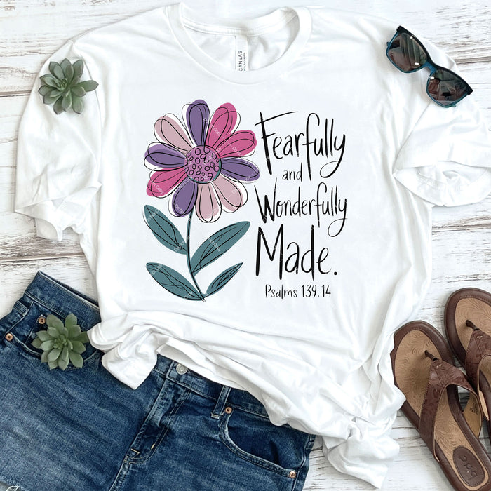 Fearfully And Wonderfully Made DTF Transfer