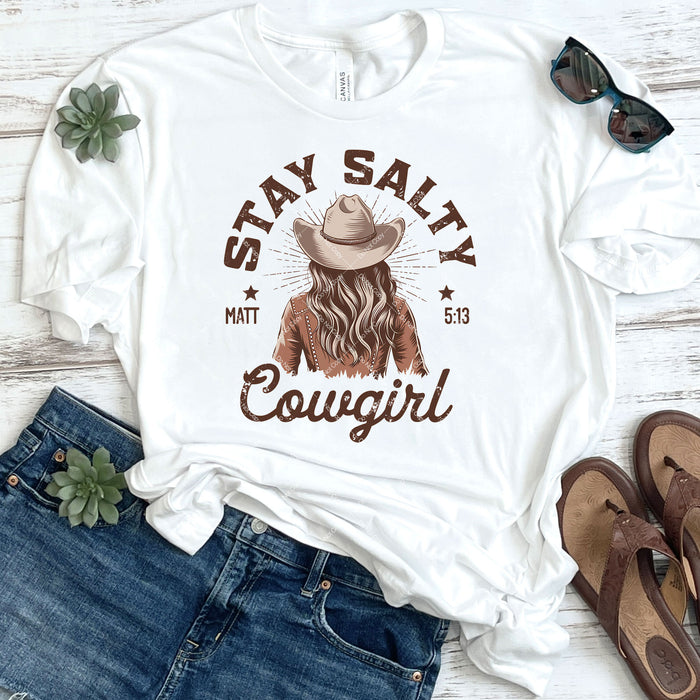 Stay Salty Cowgirl DTF Transfer