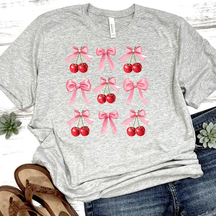 Cherries & Bows DTF Transfer