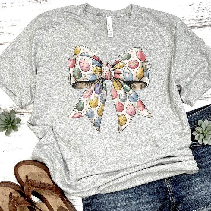 Coquette Easter Egg Bow DTF Transfer