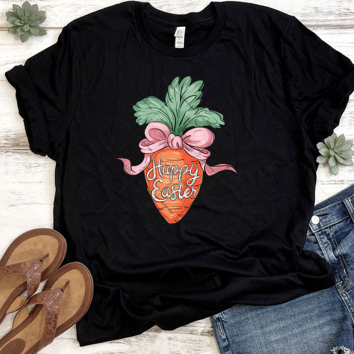 Happy Easter Carrot DTF Transfer