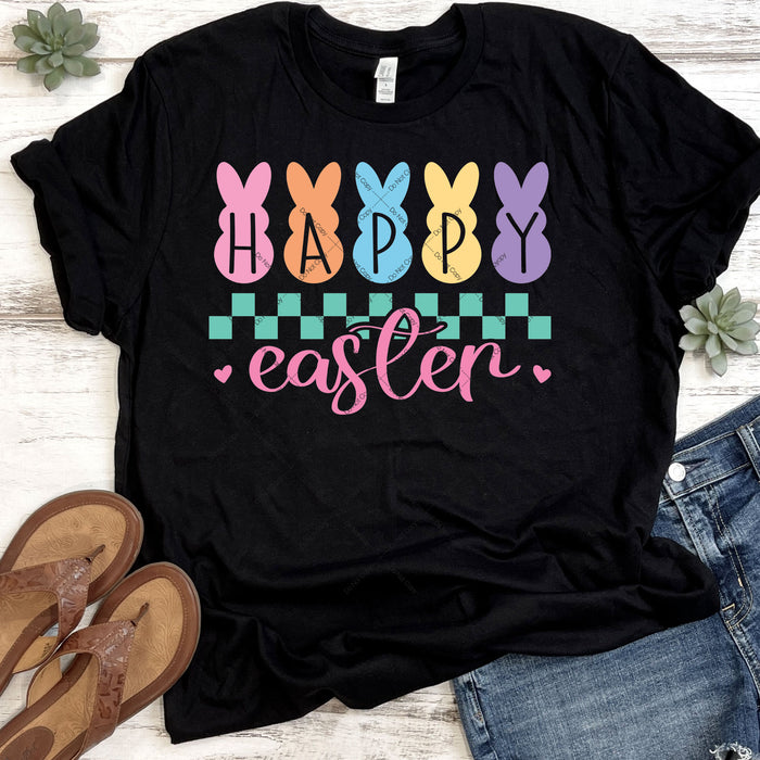 Happy Easter Peeps DTF Transfer