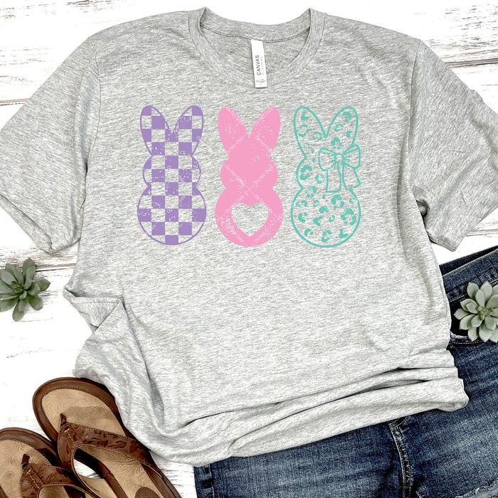Dapper Easter Bunnies DTF Transfer