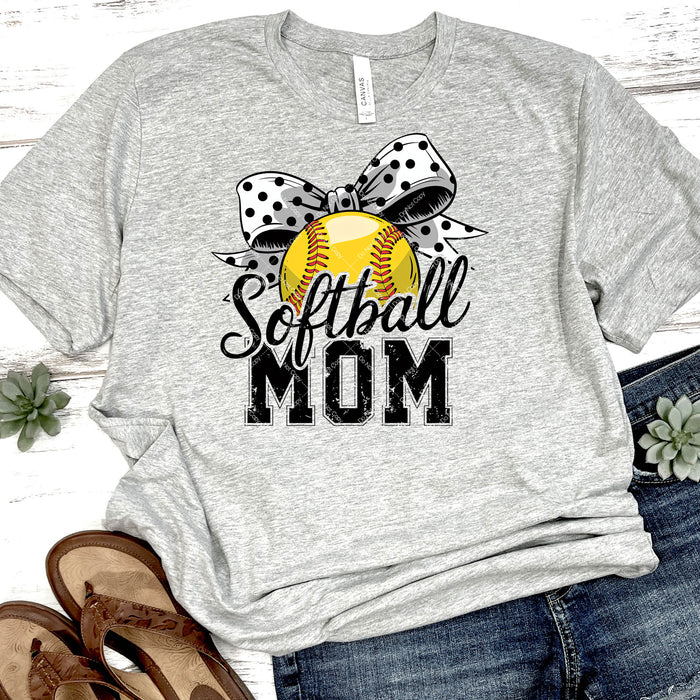 Softball Mom DTF Transfer