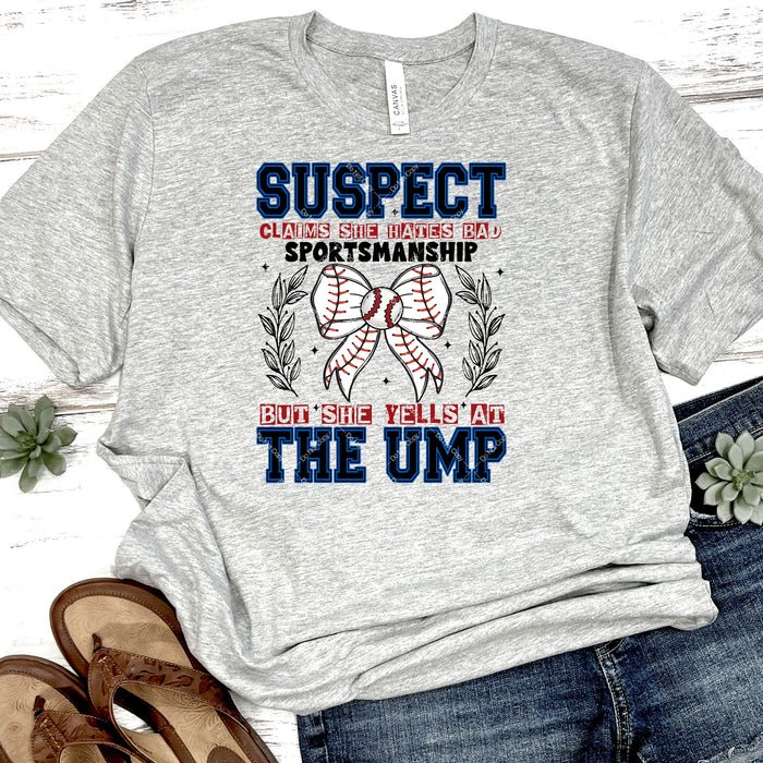 She Yells At The Ump DTF Transfer
