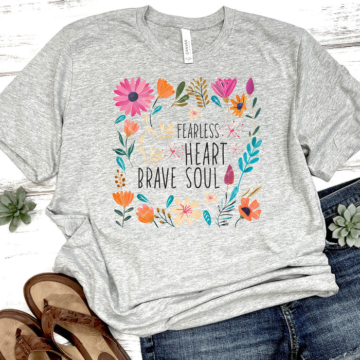 Fearless Heart Brave Soul DTF Transfer