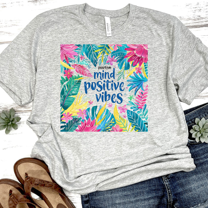 Positive Mind Positive Vibes DTF Transfer