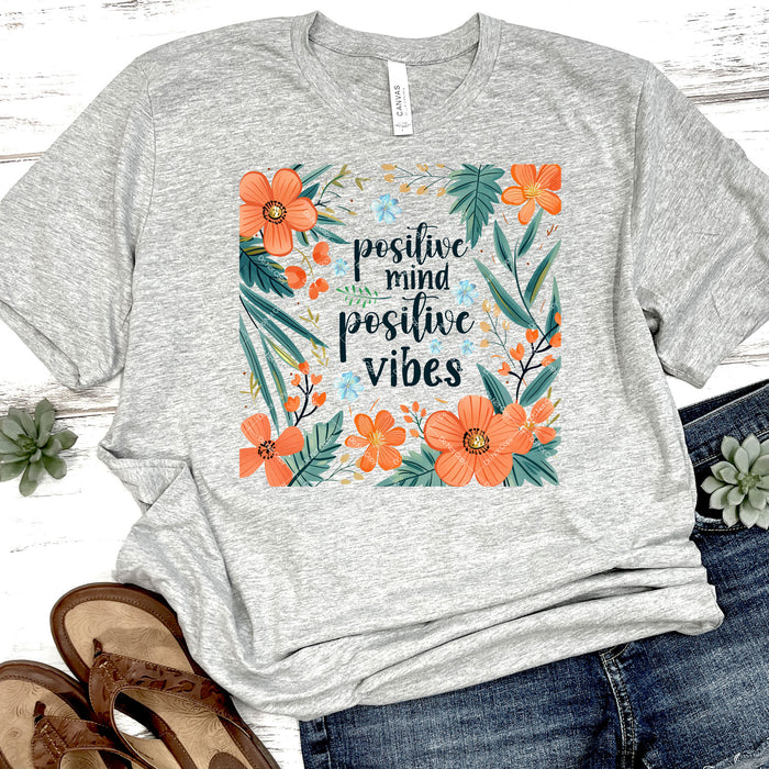 Positive Mind Positive Vibes DTF Transfer