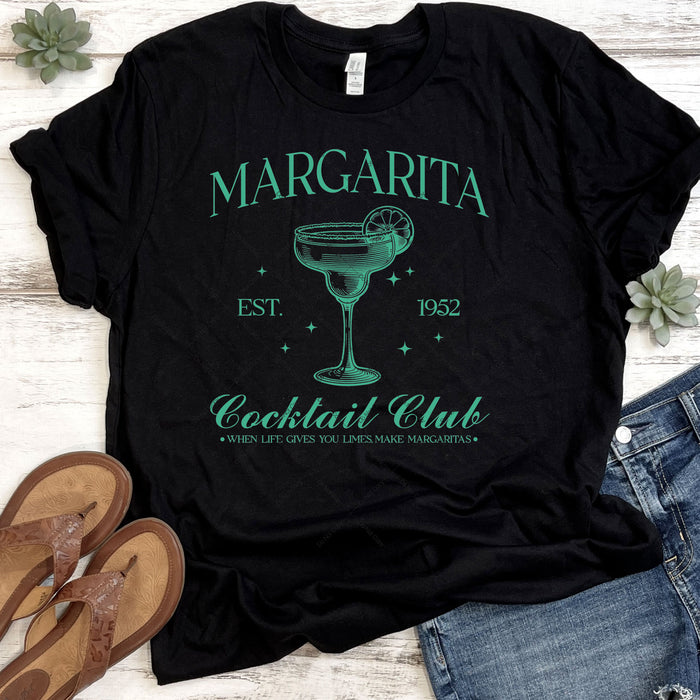 Margarita Cocktail Club DTF Transfer