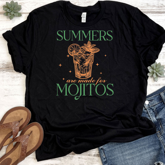 Summers Are Made For Mojitos DTF Transfer