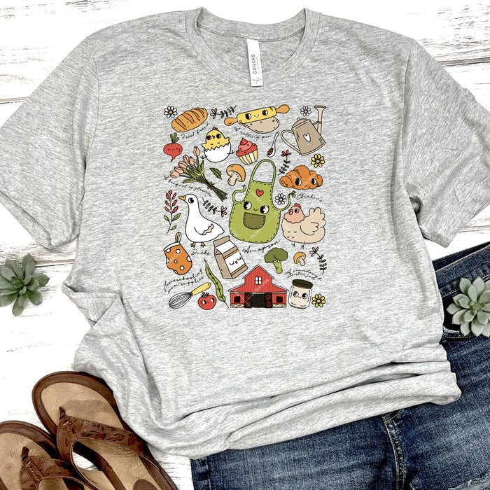 Farm Fresh Food DTF Transfer