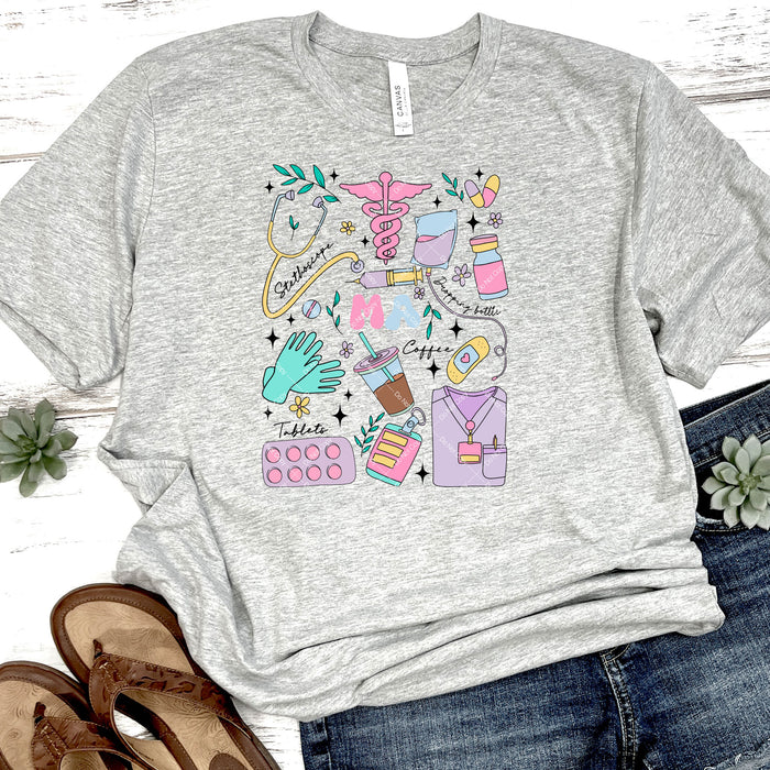 Medical Assistant DTF Transfer