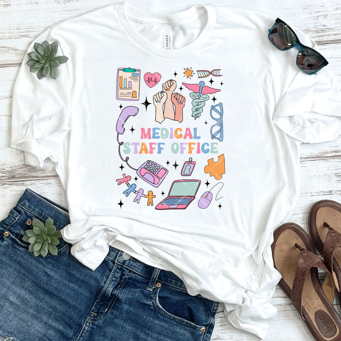 Medical Staff Office DTF Transfer