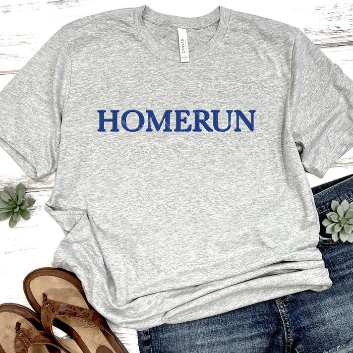 Homerun Faux Embroidery DTF Transfer