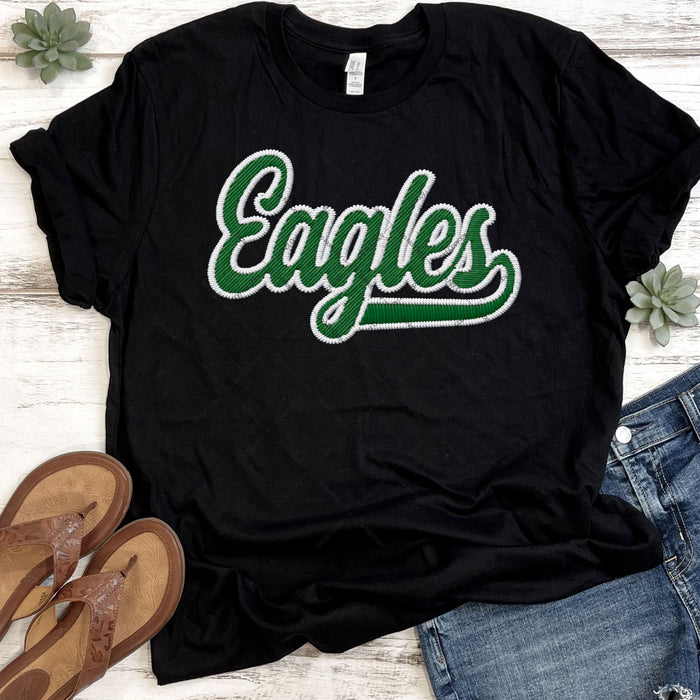 Eagles Faux Embroidery DTF Transfer