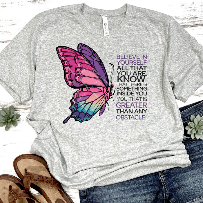 Believe In Yourself DTF Transfer