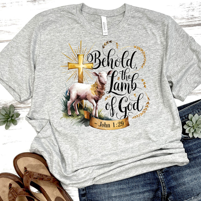 Behold The Lamb Of God John 1:29 DTF Transfer