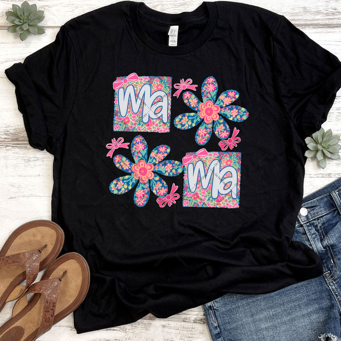 Colorful Coquette Mama DTF Transfer