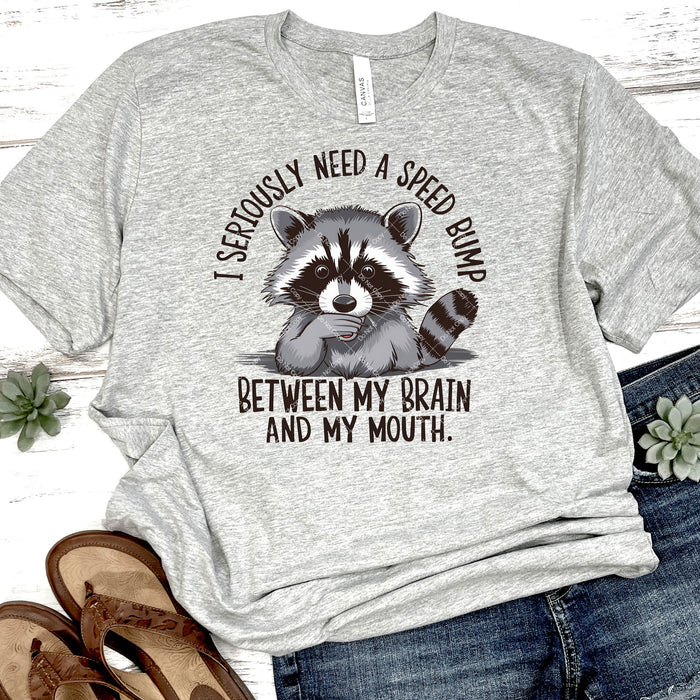 Hilarious Raccoon DTF Transfer