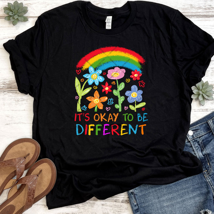 It's Okay To Be Different DTF Transfer