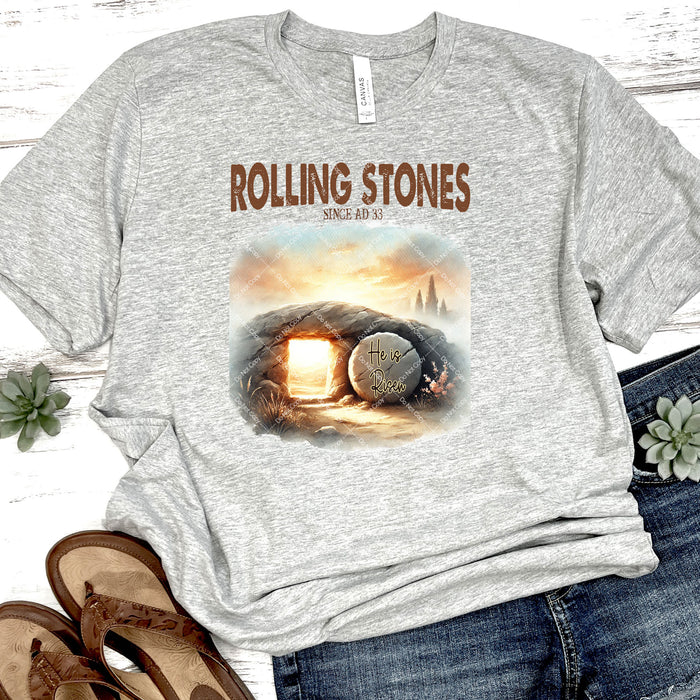 Rolling Stones He Is Risen DTF Transfer