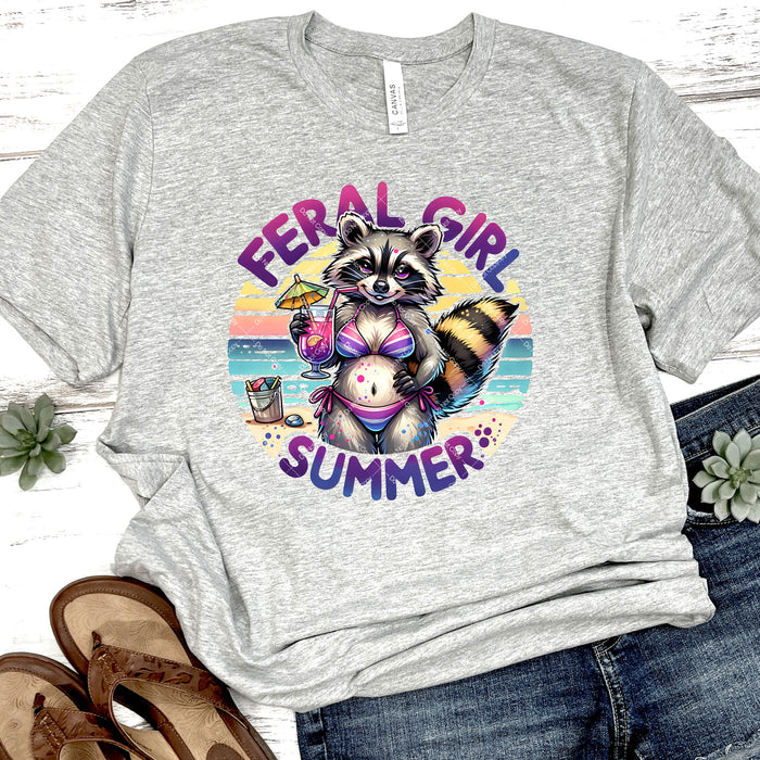 Feral Girl Summer DTF Transfer