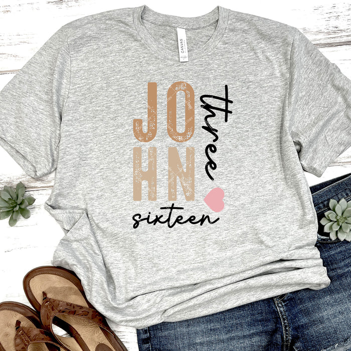 John Three Sixteen DTF Transfer