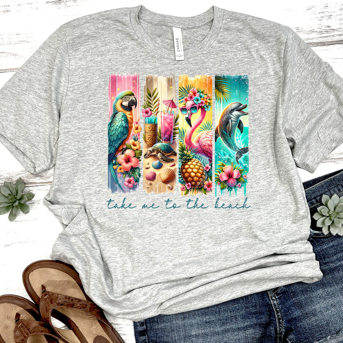 Take Me To The Beach DTF Transfer