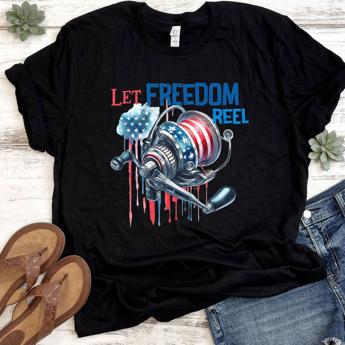 Let Freedom Reel DTF Transfer