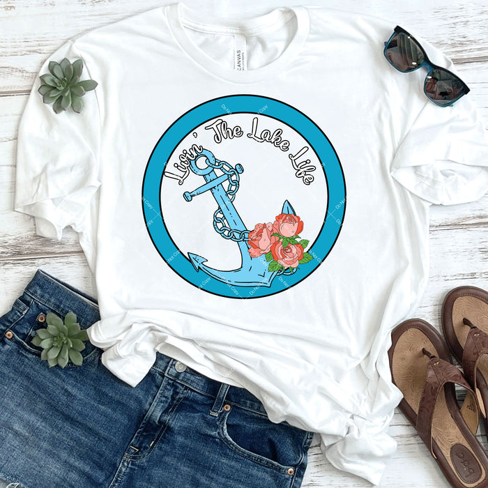 Livin' The Lake Life DTF Transfer