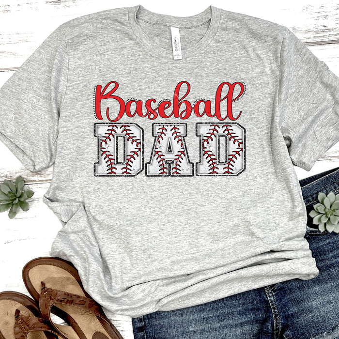 Baseball Dad DTF Transfer