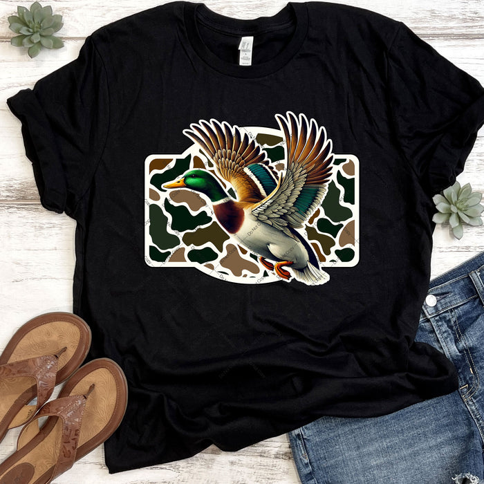 Camo Duck DTF Transfer