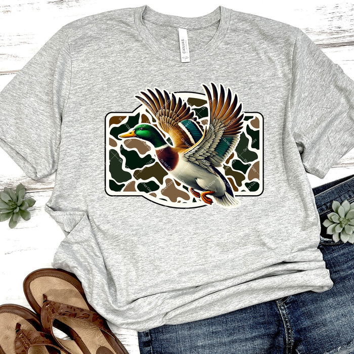 Camo Duck DTF Transfer