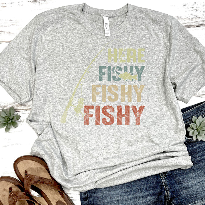 Here Fishy Fishy DTF Transfer