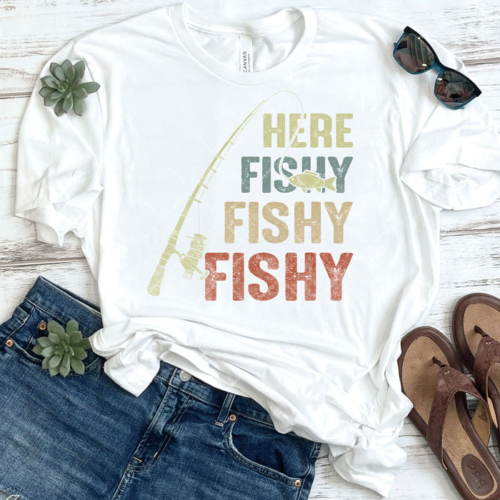 Here Fishy Fishy DTF Transfer