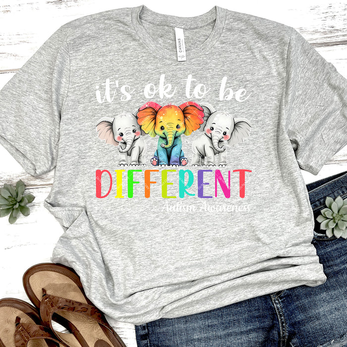 It's Ok To Be Different DTF Transfer