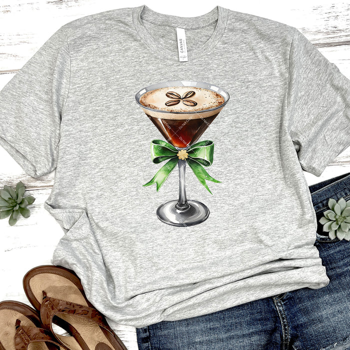 Irish Coffee Martini DTF Transfer