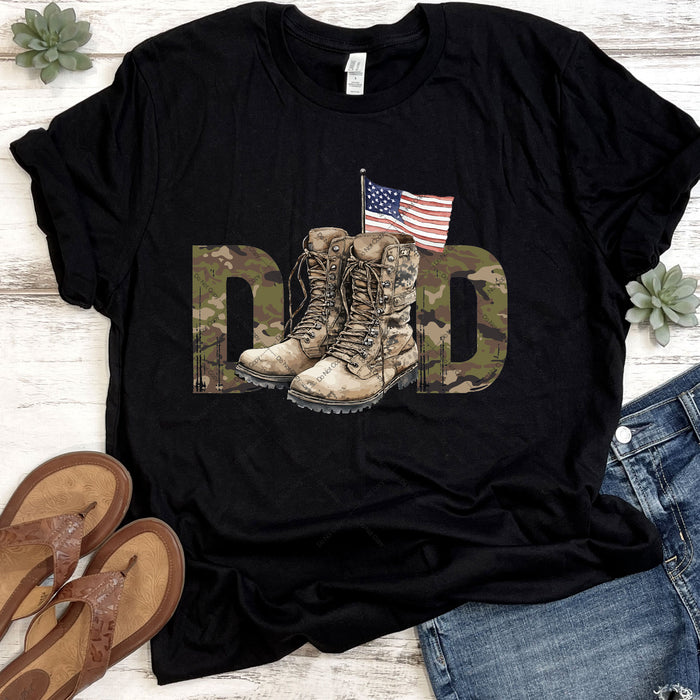 Military Dad DTF Transfer