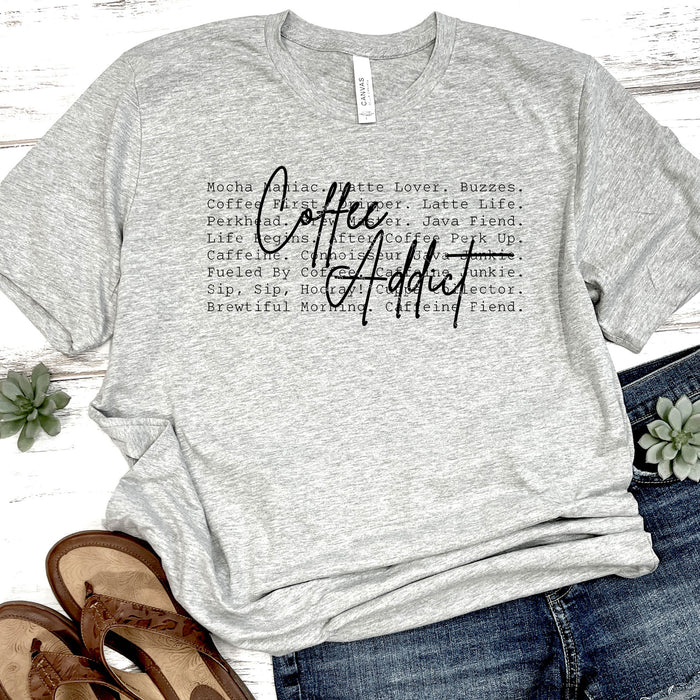 Coffee Addict DTF Transfer