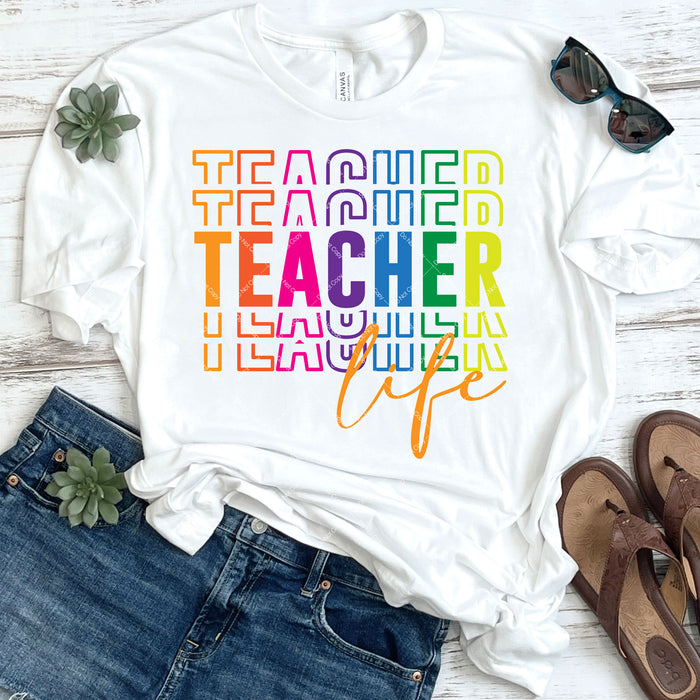 Teacher Life DTF Transfer