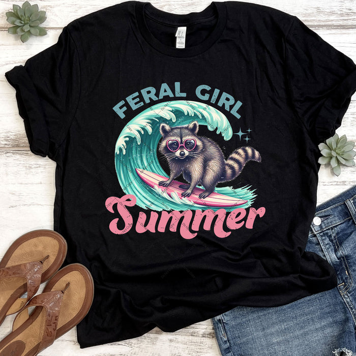 Feral Girl Summer DTF Transfer