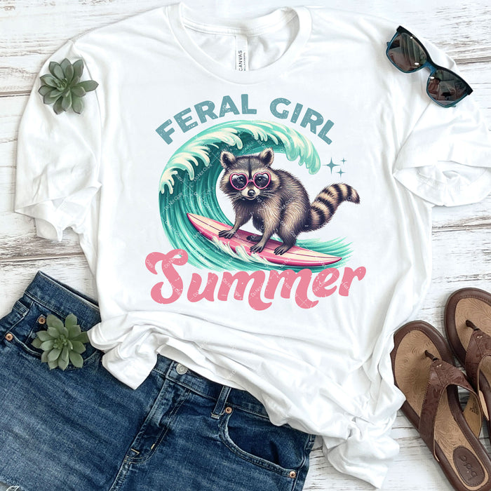 Feral Girl Summer DTF Transfer