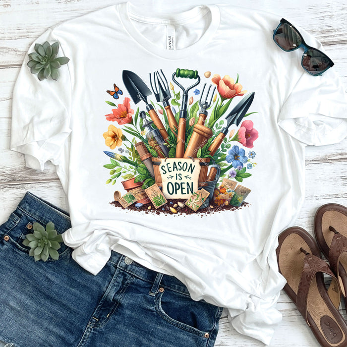 Gardening Season Is Open DTF Transfer