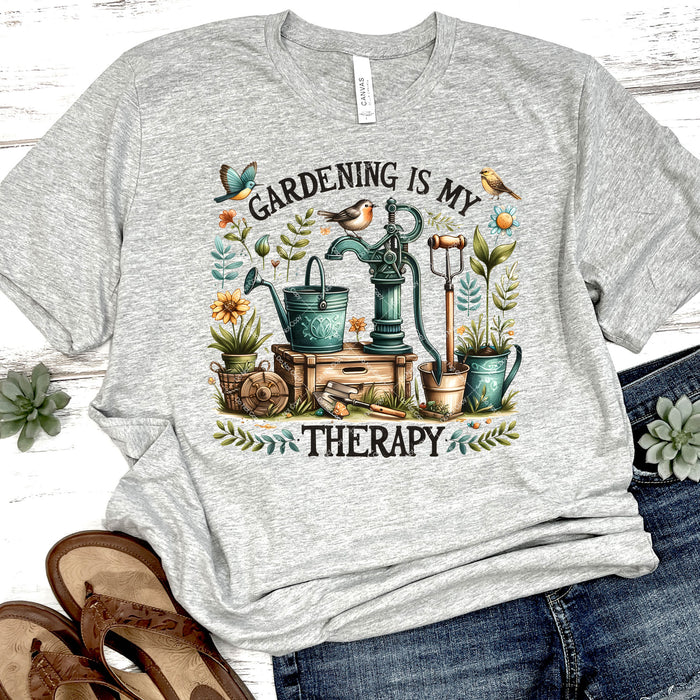 Gardening Is My Therapy DTF Transfer