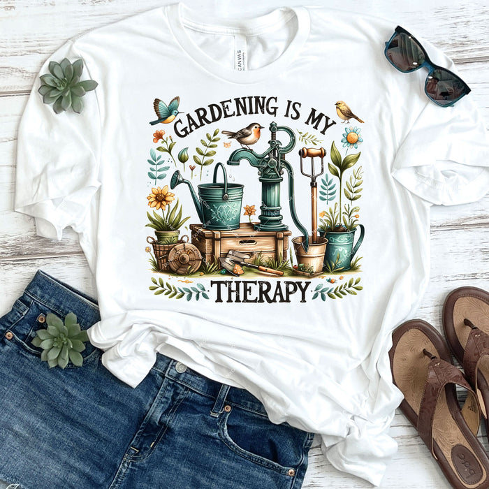 Gardening Is My Therapy DTF Transfer