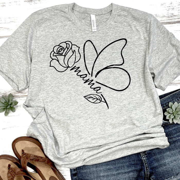 Rose For Mama DTF Transfer