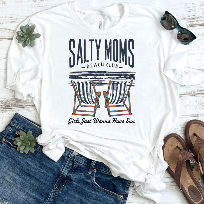 Salty Moms Beach Club DTF Transfer