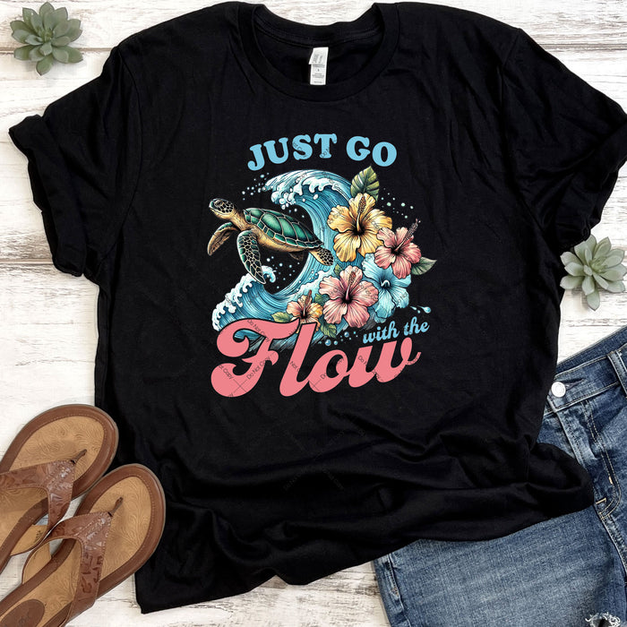 Just Go With The Flow DTF Transfer