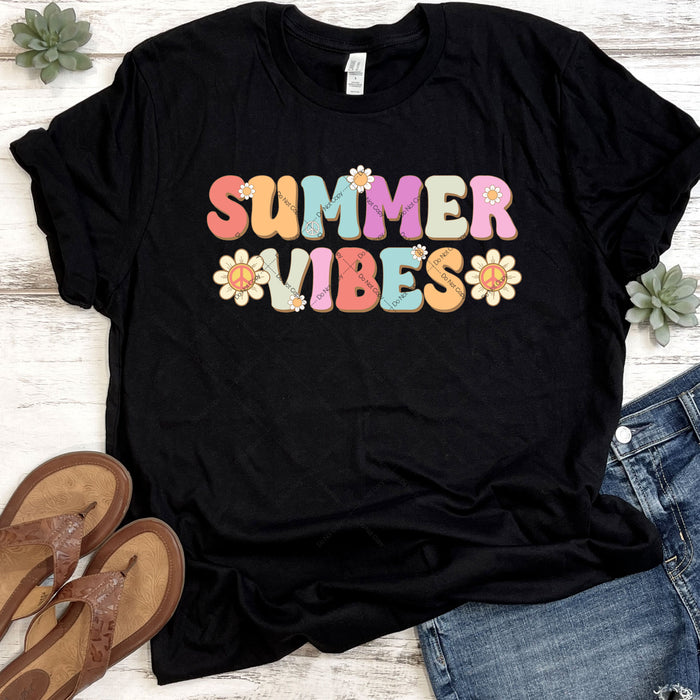 Summer Vibes DTF Transfer